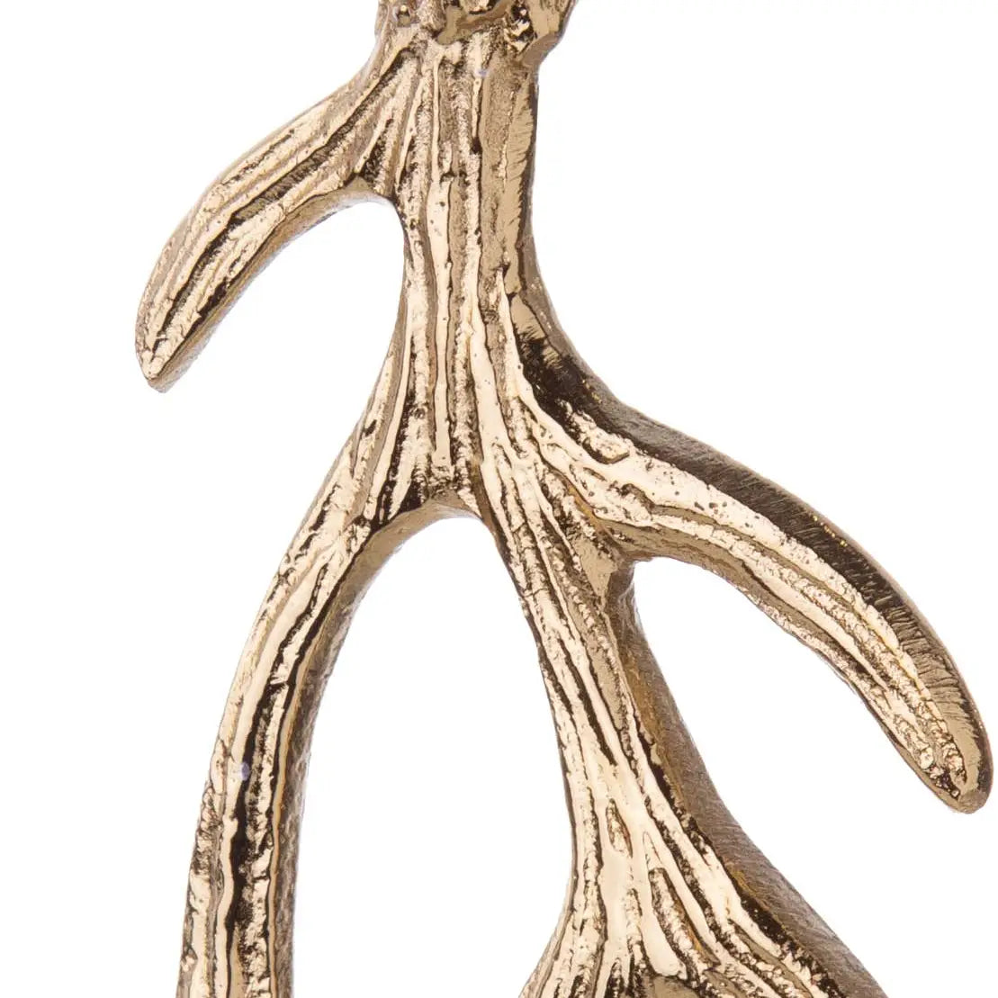 Cast Metal Antler Ornament