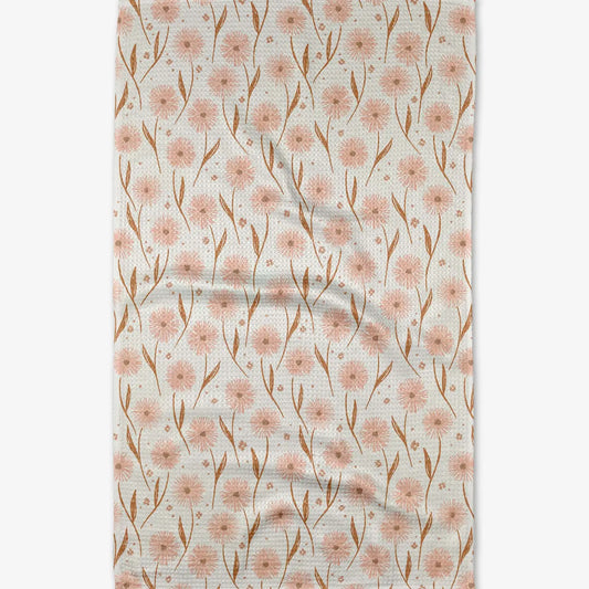 Geometry Daisy Pop Tea Towel