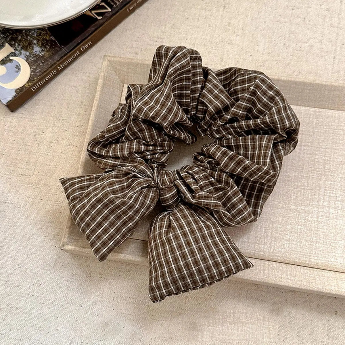 Bow Hair Scrunchie