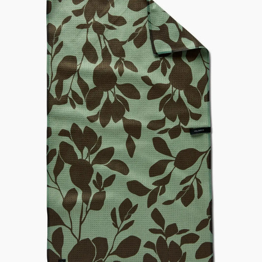 Geometry Eucalyptus Double Sided Tea Towel