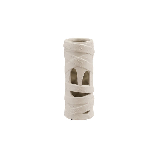 Terra-cotta Mummy Lantern with Cut-Outs
