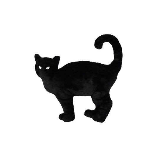 Faux Fur Cat Shaped Pillow