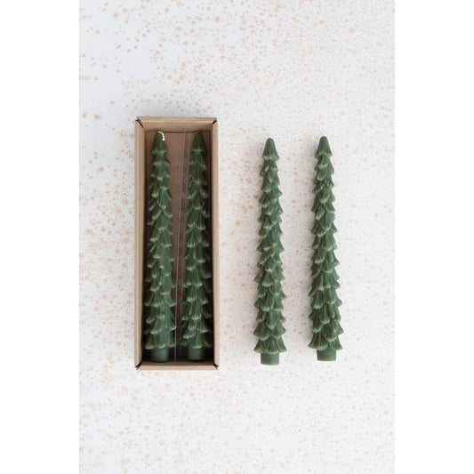 10" Tree Shaped Taper Candle
