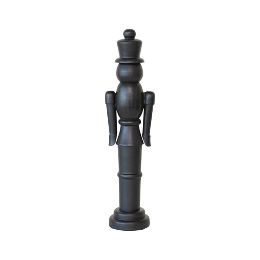 Mango Wood Nutcracker, Black