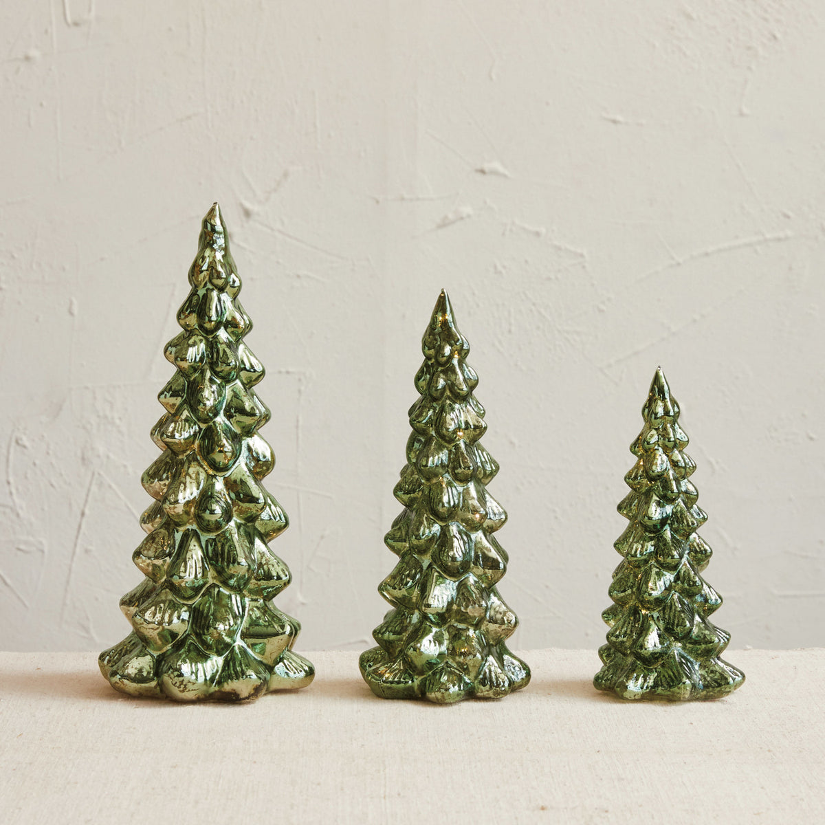 Mercury Glass LED Tree