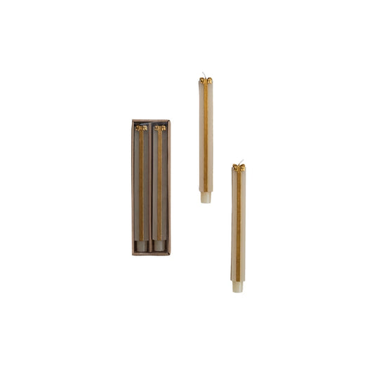 10" Package Shaped Taper Candle Set 2
