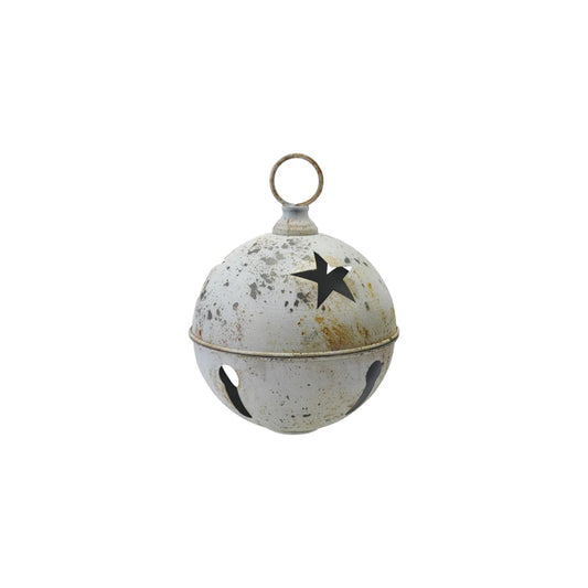 Metal Bell with Star Cut-Outs