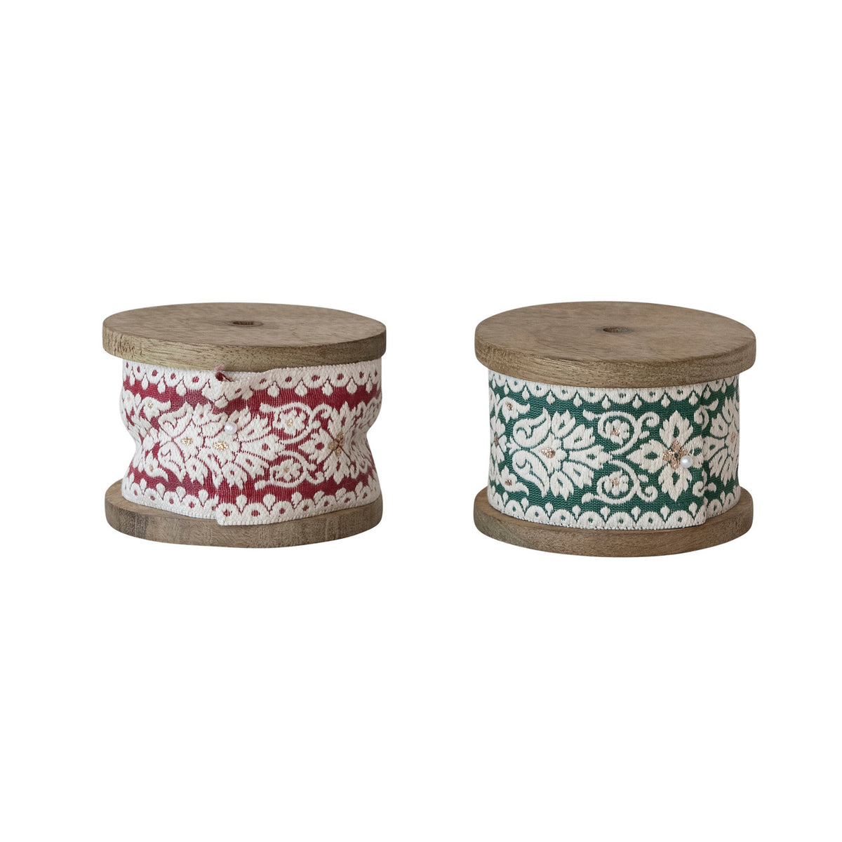 6 yrd Jacquard Ribbon on Spool